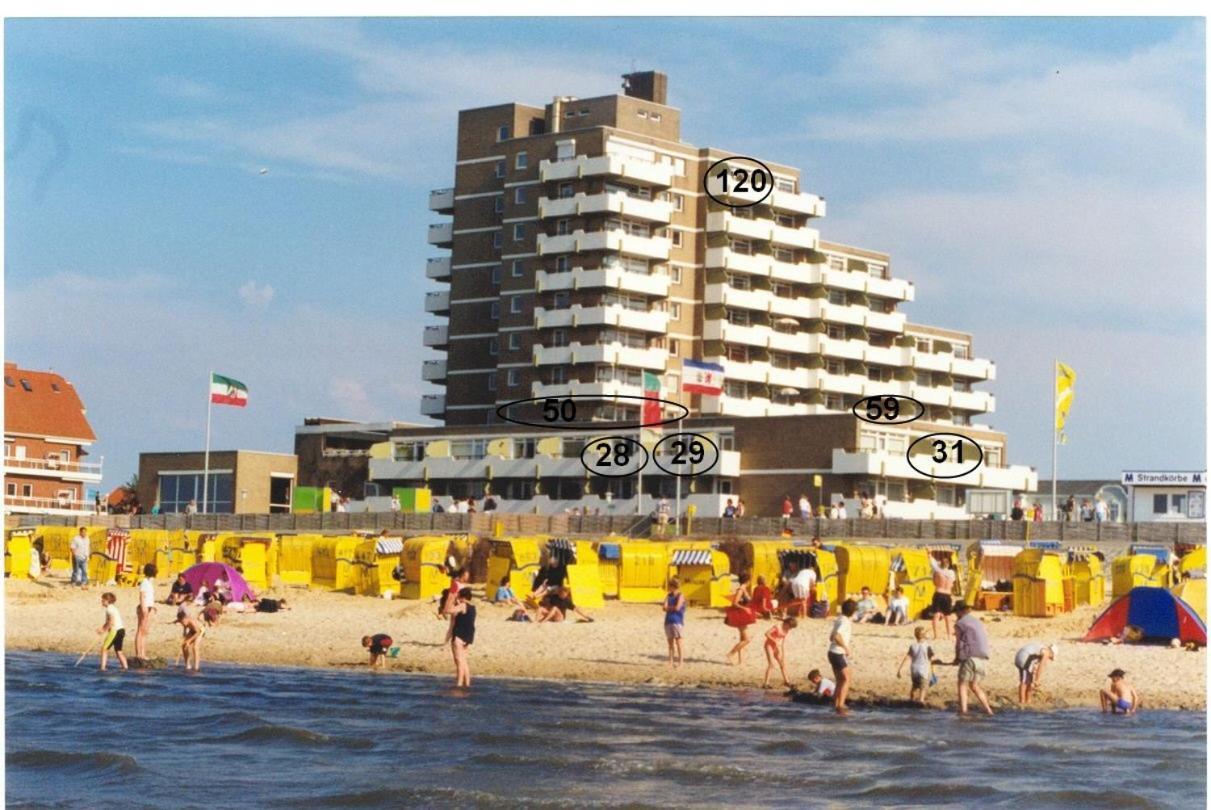 Apartmán Christiansen Im Panoramahaus Duhnen Cuxhaven Exteriér fotografie
